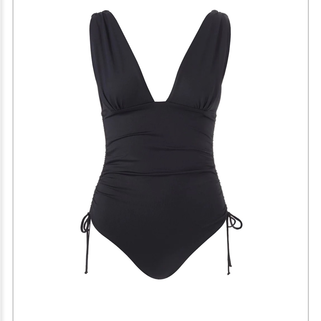 Melissa Odabash Euc Chile Black Swimsuit Size 6